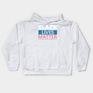 Black Lives Matter USA Flag Kids Hoodie